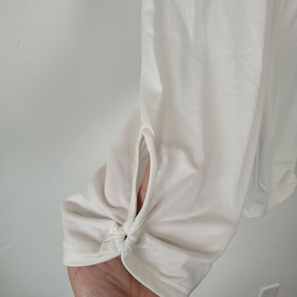 Set Of 3 NEW Biker Shorts Knee Length Under Skirt Modesty Red Purple White Large - Picture 8 of 14